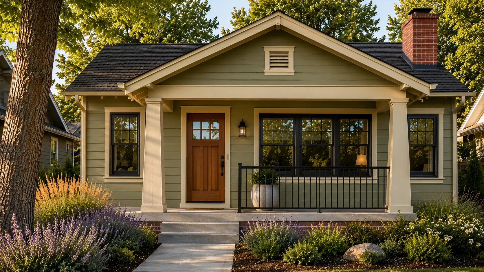A bright Colorado home exterior with clean windows
